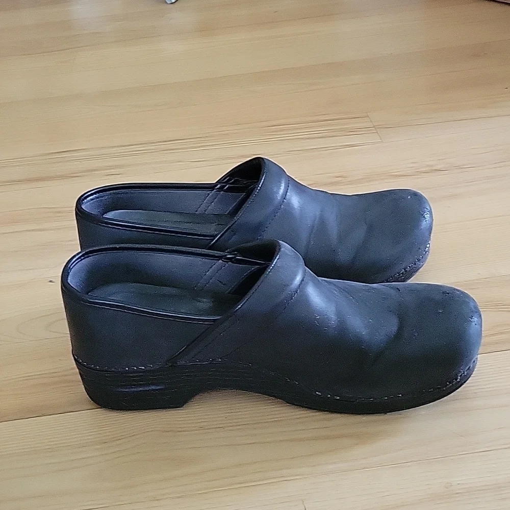 Dansko Black Professional Clogs Mens EU 47 Chef Nurse Work Shoes